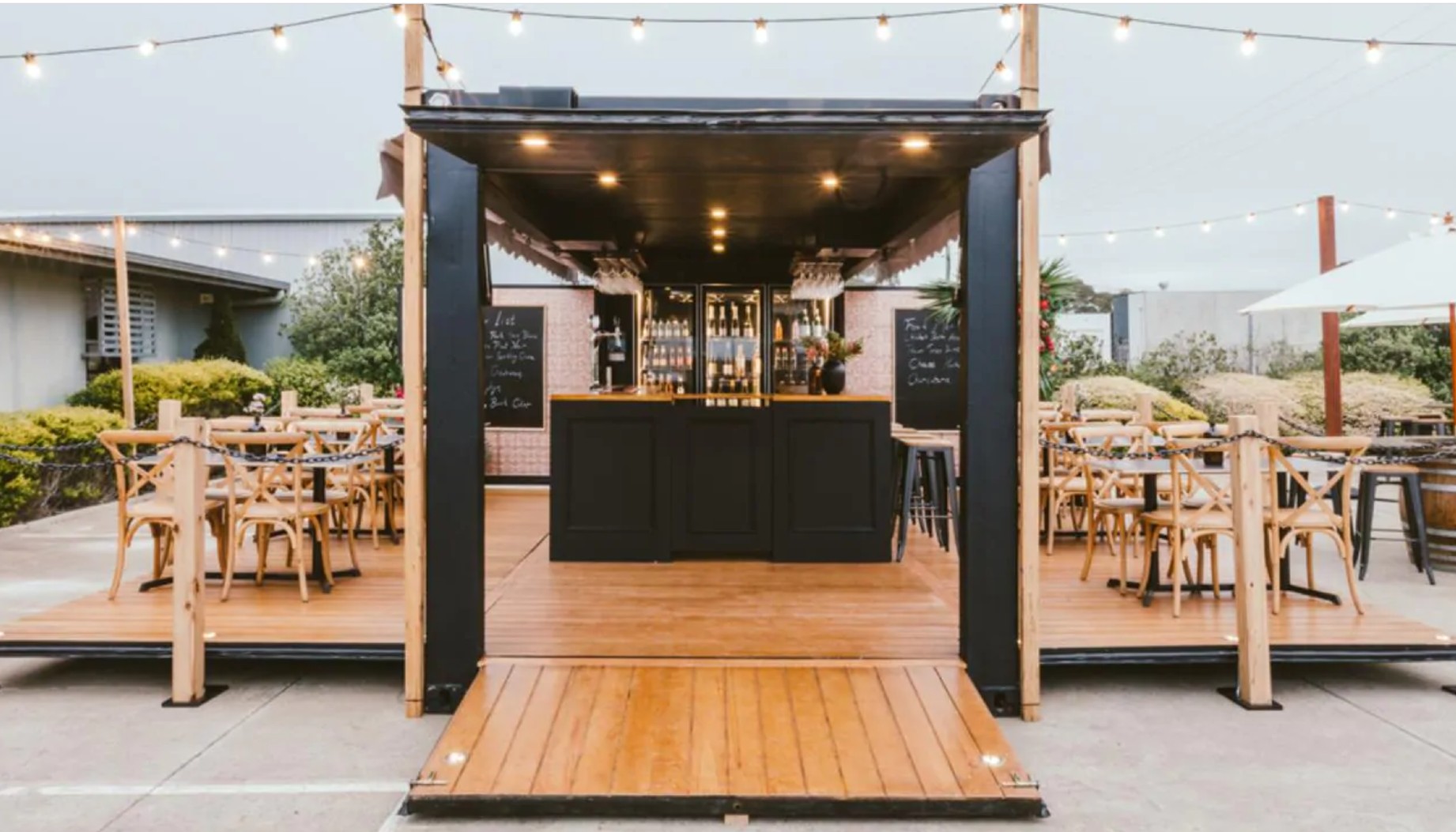 Vibe Out At This Stunning Container Cafe And Bar That S Popping Up In The Region Tomorrow