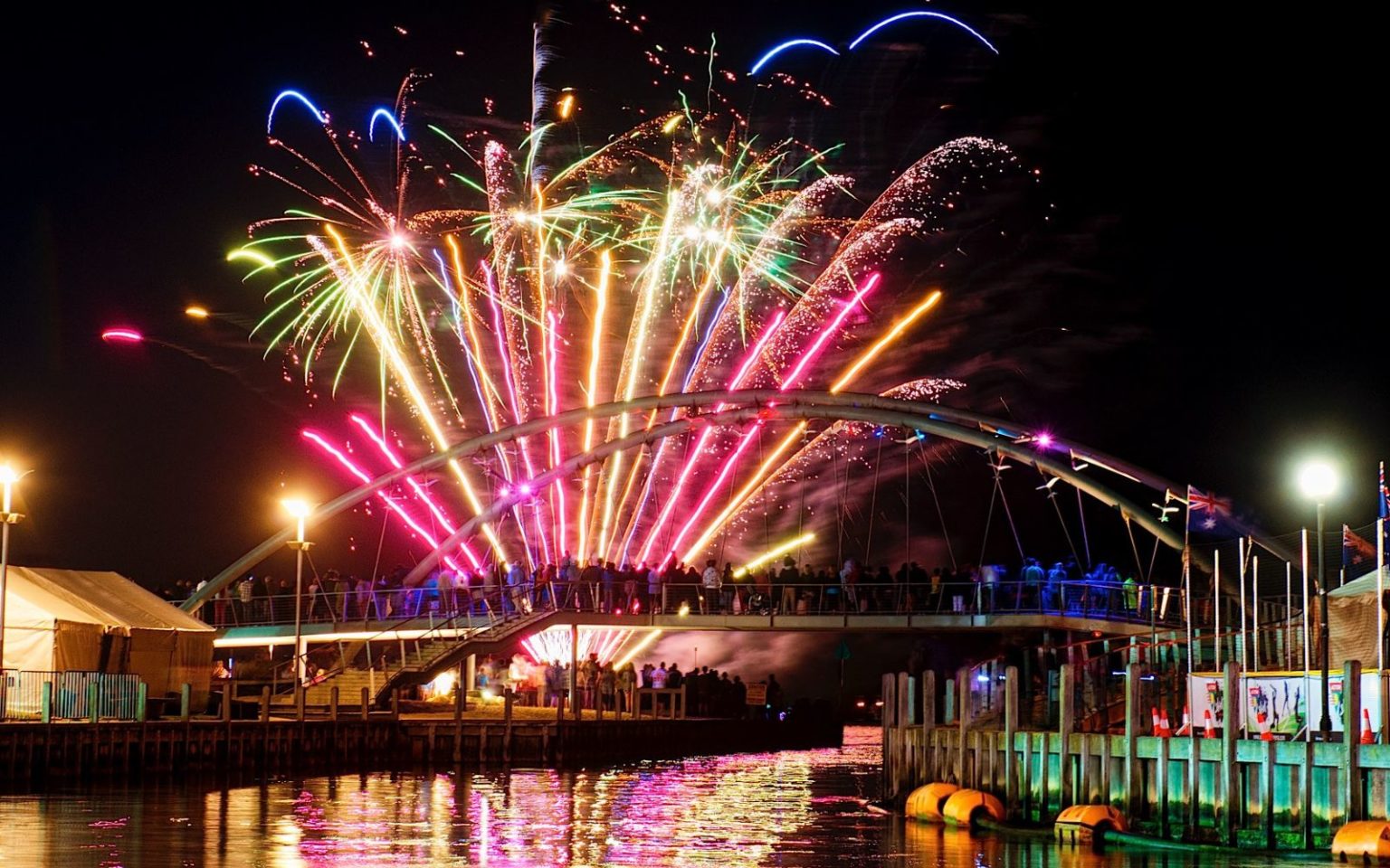 You Am I, garden bars and epic fireworks on the beach The Waterfront