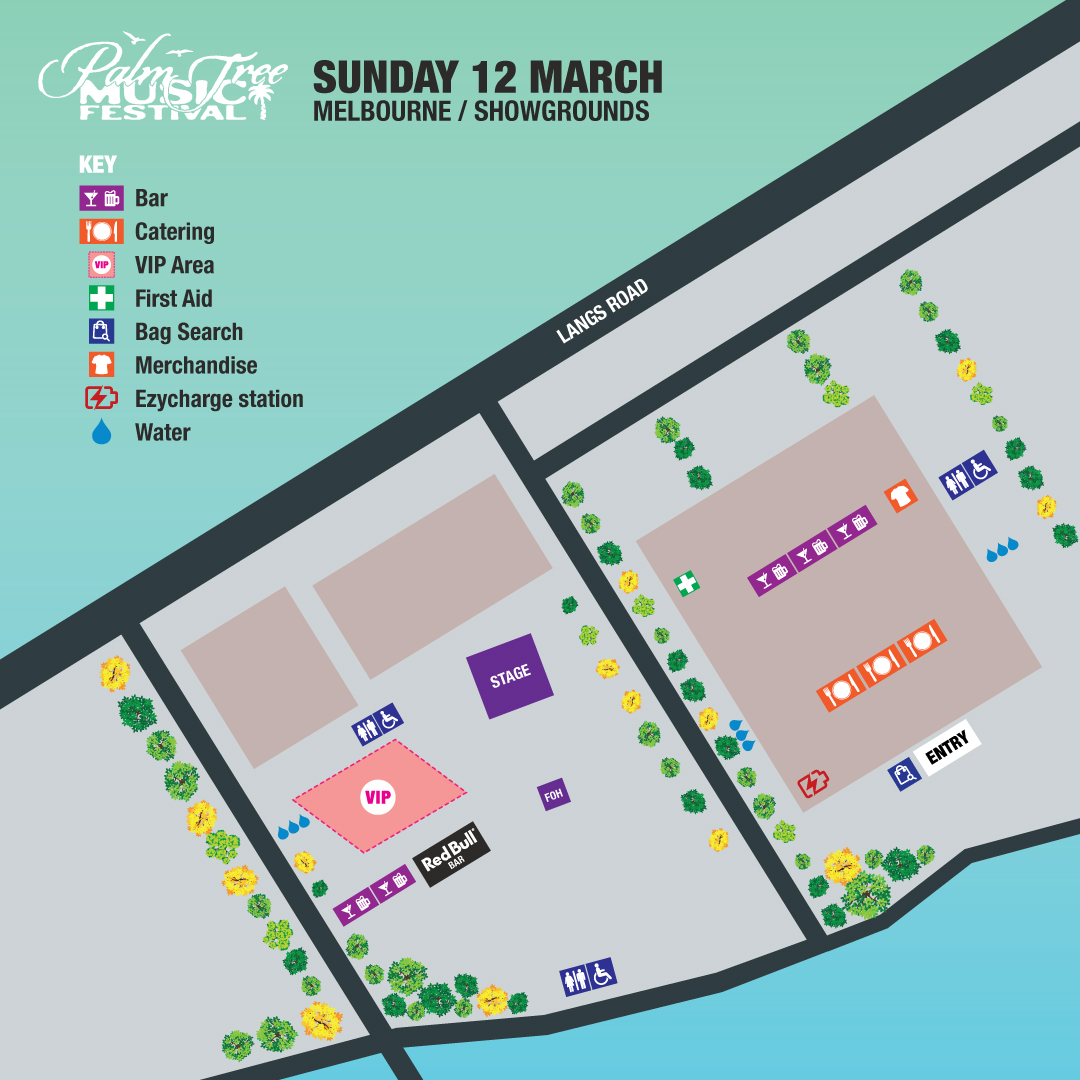 Palm Tree Music Festival Australia reveals Melbourne set times ...