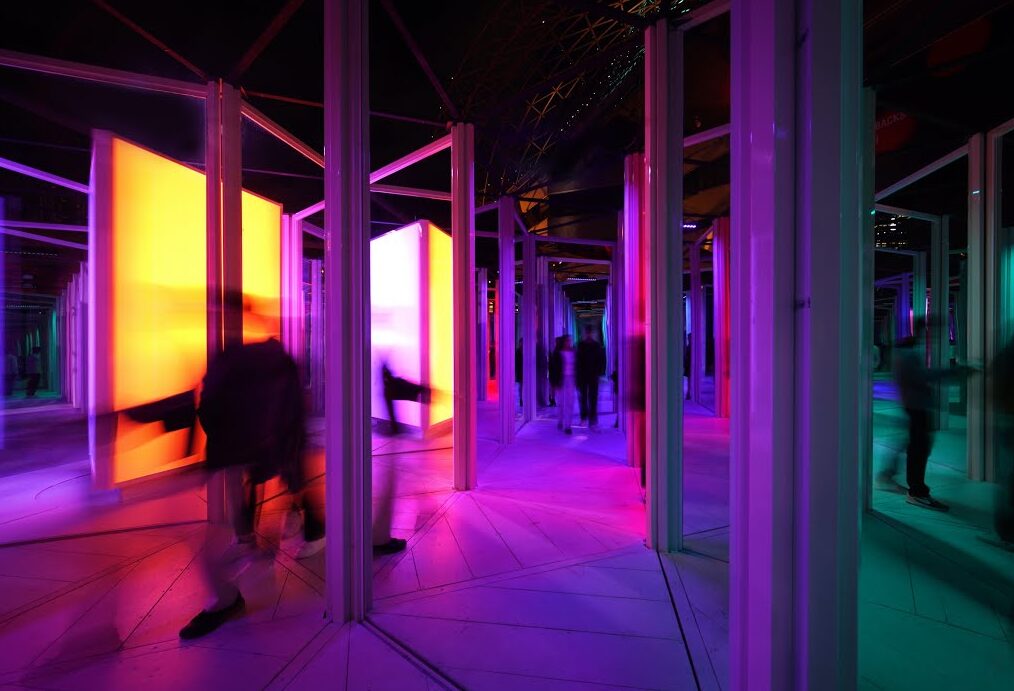 The famed larger-than-life neon mirror maze Kaleidoscope is coming to ...